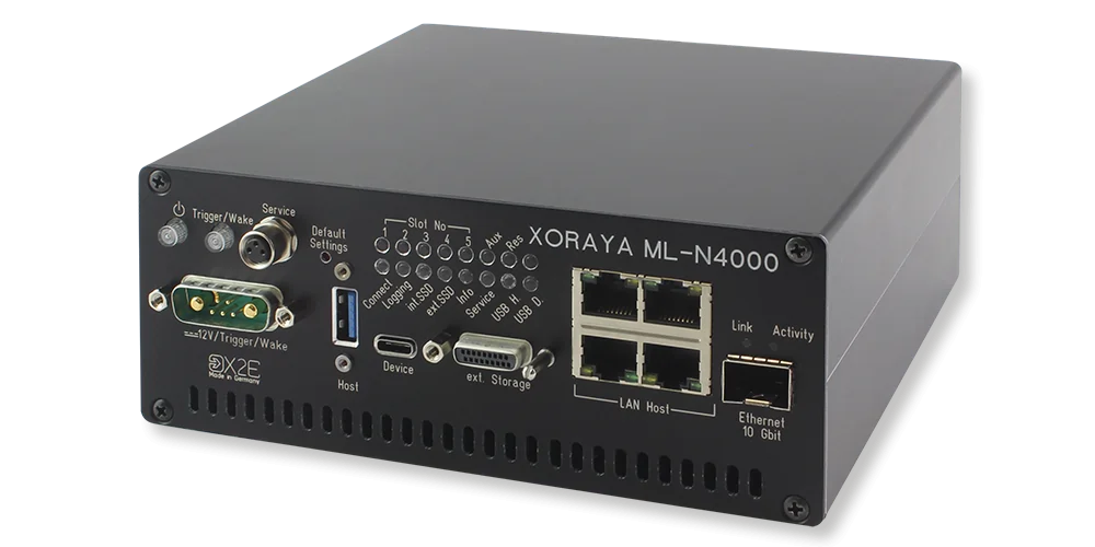 Der XORAYA ML-N4000 ist ein preiswerter und kompakter Datenlogger, welcher dank sechs frei konfigurierbarer Schnittstellen-Slots verfügt.